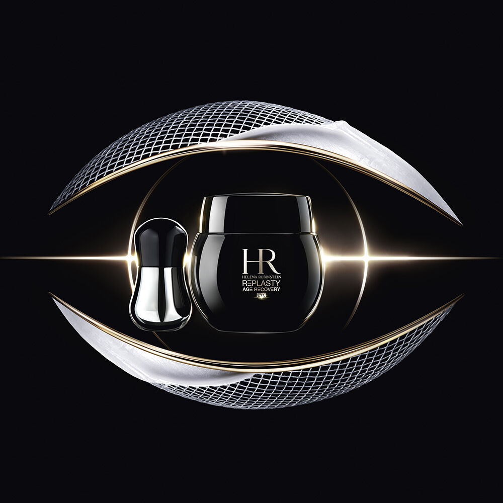 Contorno de ojos Helena Rubinstein Replasty y su aplicador.