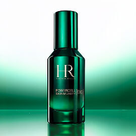 Frasco verde de serum Helena Rubinstein Powercell [EXO].