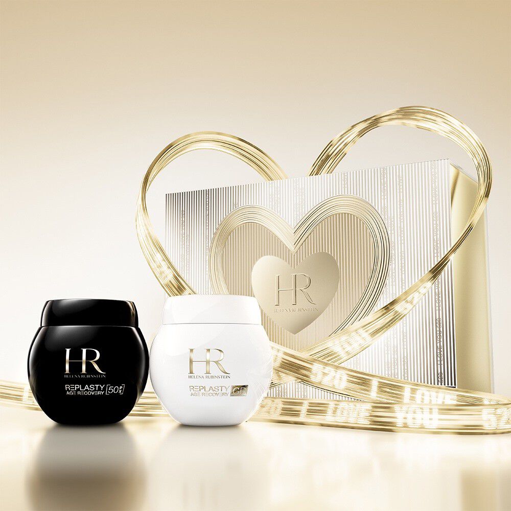 Tarros HR Re-Plasty con caja de regalo de corazon dorado y cinta "520 I Love You".​