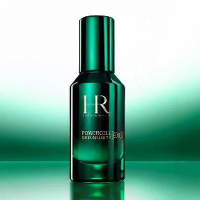 Frasco verde de serum Helena Rubinstein Powercell [EXO].